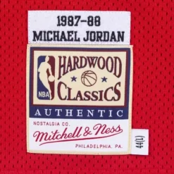 Mitchell & Ness Nba Authentic-Authentic Jersey Chicago Bulls 1987-88 Michael Jordan