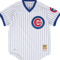 Mitchell & Ness Mlb Authentic-Authentic Jersey Chicago Cubs Home 1987 Ryne Sandberg