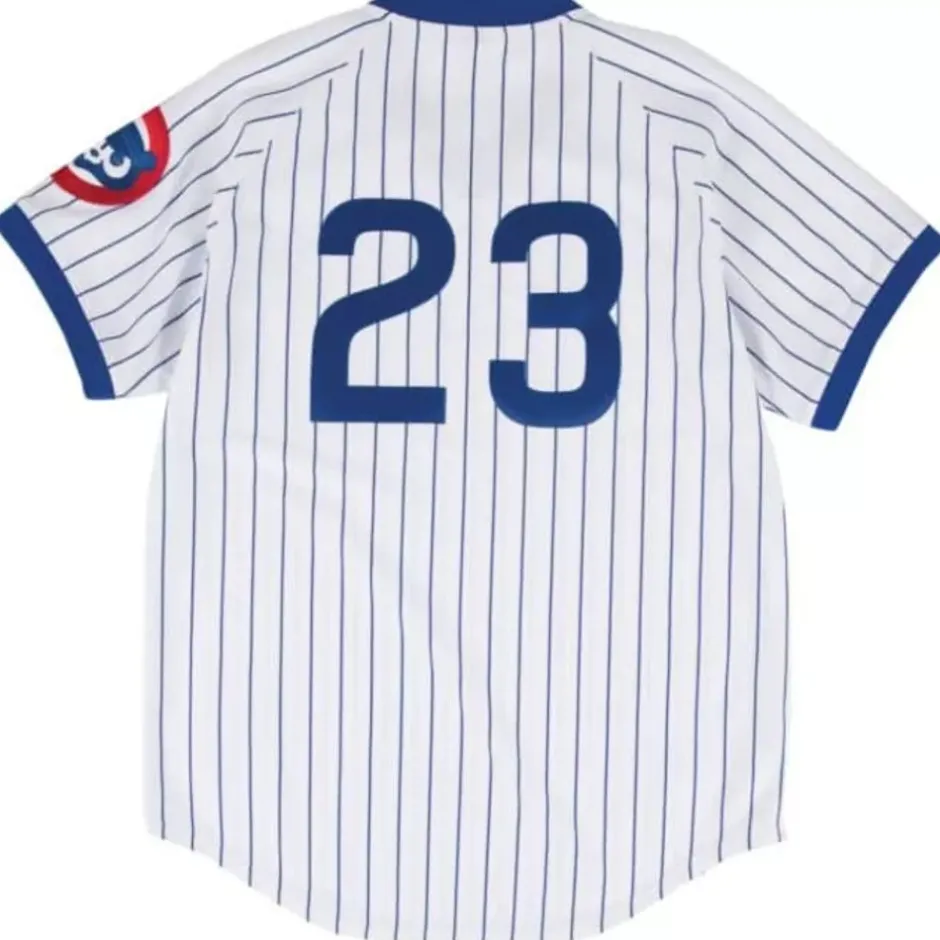 Mitchell & Ness Mlb Authentic-Authentic Jersey Chicago Cubs Home 1987 Ryne Sandberg
