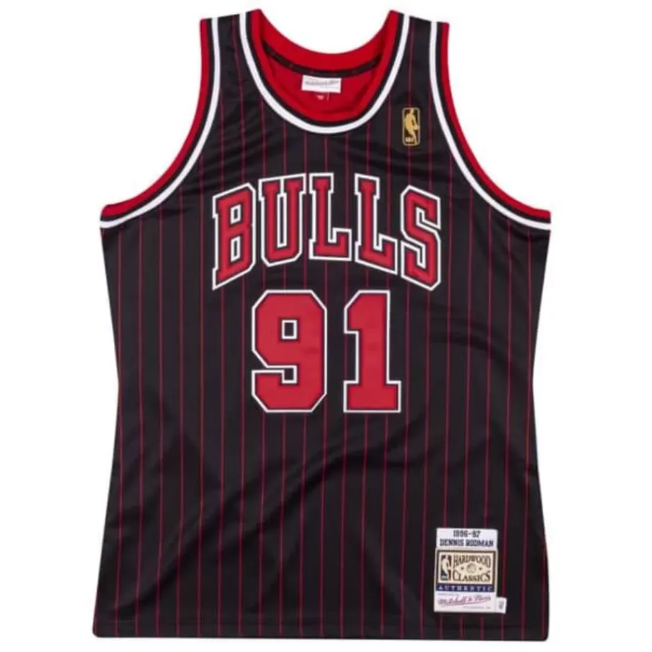 Mitchell & Ness Nba Authentic-Authentic Jersey Chicago Bulls 1996-97 Dennis Rodman