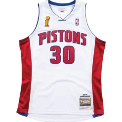 Mitchell & Ness Nba Authentic-Authentic Jersey Detroit Pistons Home Finals 2003-04 Rasheed Wallace