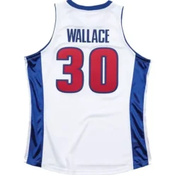 Mitchell & Ness Nba Authentic-Authentic Jersey Detroit Pistons Home Finals 2003-04 Rasheed Wallace