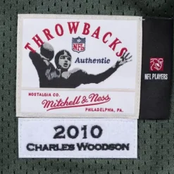 Mitchell & Ness Nfl Authentic-Authentic Jersey Green Bay Packers Super Bowl 2010 Charles Woodson