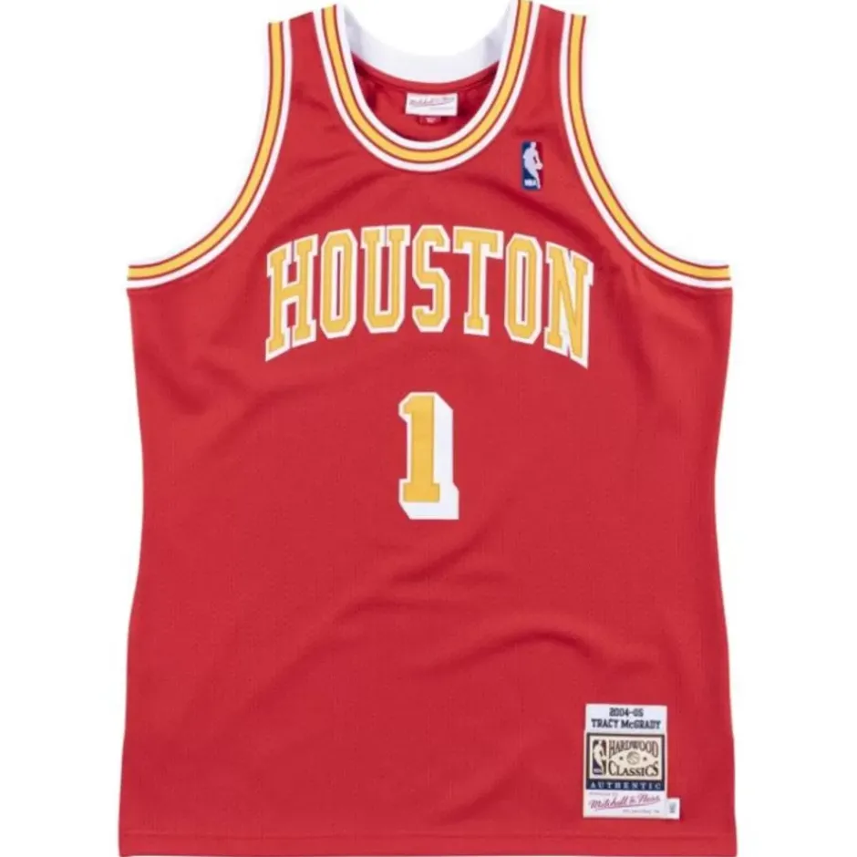 Mitchell & Ness Nba Authentic-Authentic Jersey Houston Rockets 2004-05 Tracy Mcgrady