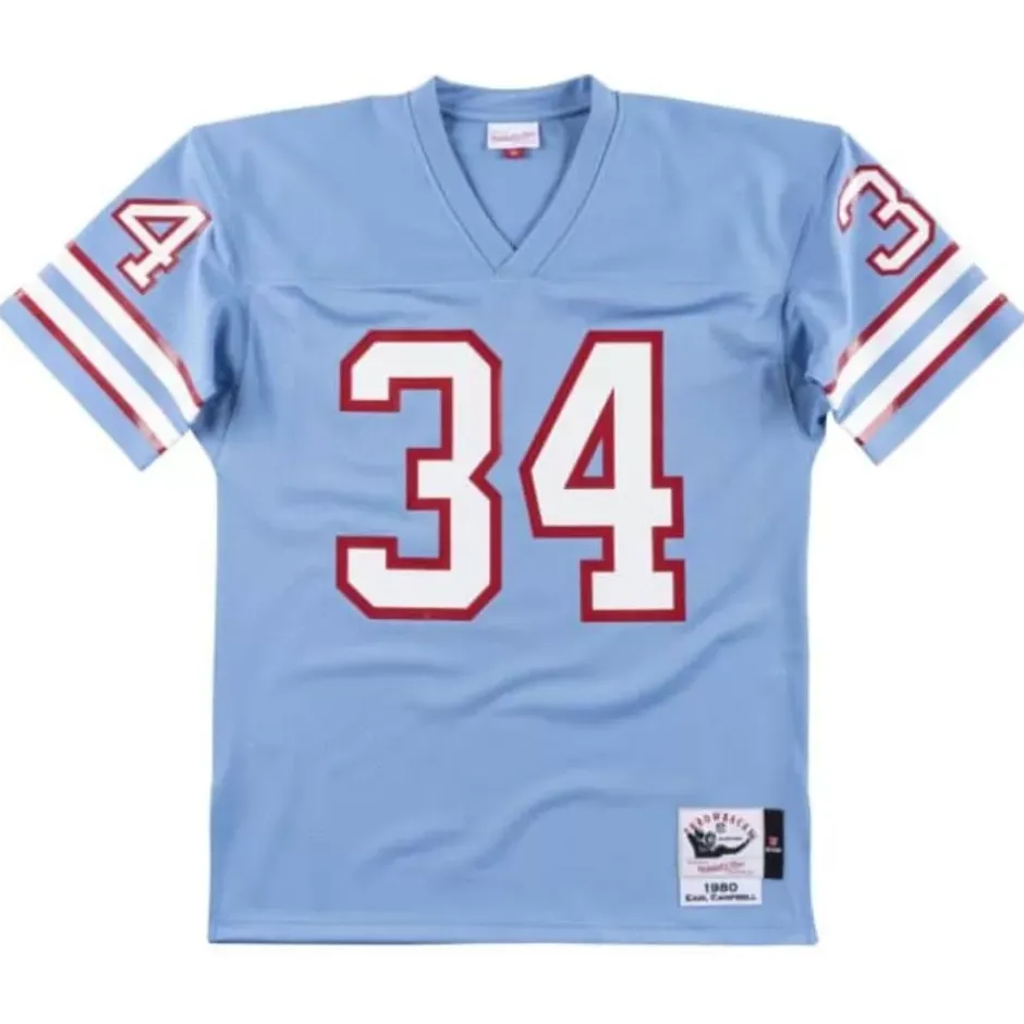 Mitchell & Ness Nfl Authentic-Authentic Jersey Houston Oilers 1980 Earl Campbell