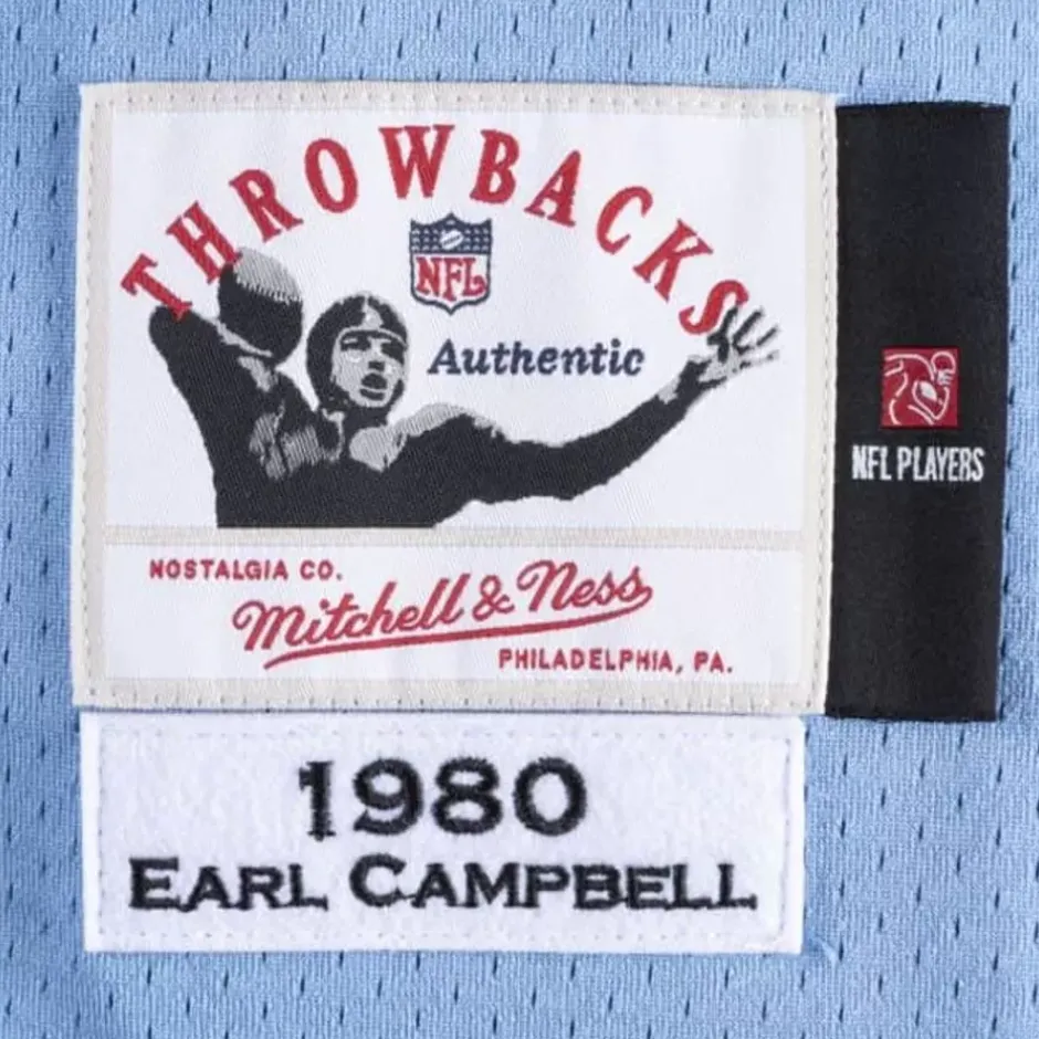 Mitchell & Ness Nfl Authentic-Authentic Jersey Houston Oilers 1980 Earl Campbell