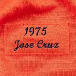 Mitchell & Ness Mlb Authentic-Authentic Jersey Houston Astros Home 1975 Jose Cruz