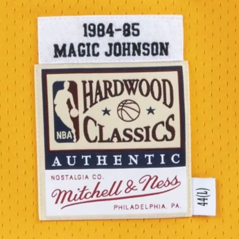Mitchell & Ness Nba Authentic-Authentic Jersey Los Angeles Lakers Home 1984-85 Magic Johnson