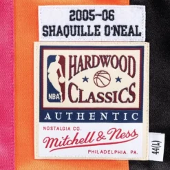 Mitchell & Ness Nba Authentic-Authentic Jersey Miami Heat Alternate 2005-06 Shaquille O'Neal