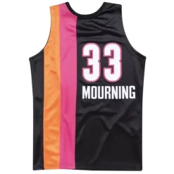 Mitchell & Ness Nba Authentic-Authentic Jersey Miami Heat Alternate 2005-06 Alonzo Mourning