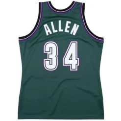 Mitchell & Ness Nba Authentic-Authentic Jersey Milwaukee Bucks Alternate 1996-97 Ray Allen
