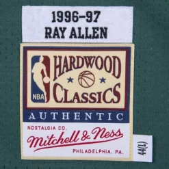 Mitchell & Ness Nba Authentic-Authentic Jersey Milwaukee Bucks Alternate 1996-97 Ray Allen