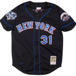 Mitchell & Ness Mlb Authentic-Authentic Jersey New York Mets 2000 Mike Piazza