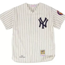 Mitchell & Ness Mlb Authentic-Authentic Jersey New York Yankees Home 1952 Mickey Mantle