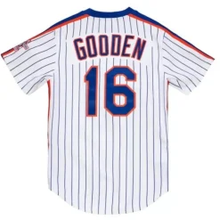 Mitchell & Ness Mlb Authentic-Authentic Jersey New York Mets Home 1986 Dwight Gooden