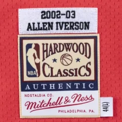 Mitchell & Ness Nba Authentic-Authentic Jersey Philadelphia 76Ers 2002-03 Allen Iverson