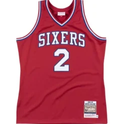 Mitchell & Ness Nba Authentic-Authentic Jersey Philadelphia 76Ers 1982-83 Moses Malone