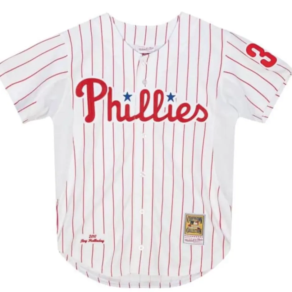 Mitchell & Ness Mlb Authentic-Authentic Jersey Philadelphia Phillies 2010 Roy Halladay