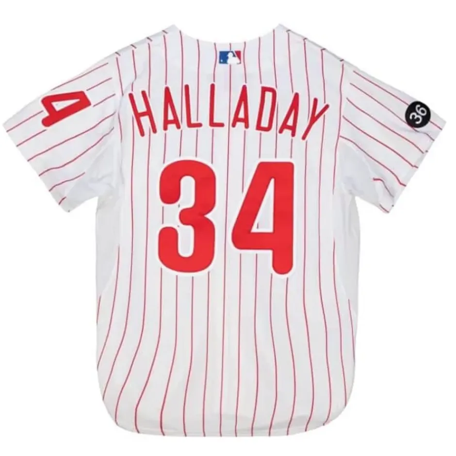 Mitchell & Ness Mlb Authentic-Authentic Jersey Philadelphia Phillies 2010 Roy Halladay