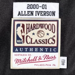 Mitchell & Ness Nba Authentic-Authentic Jersey Philadelphia 76Ers Road Finals 2000-01 Allen Iverson