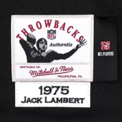 Mitchell & Ness Nfl Authentic-Authentic Jersey Pittsburgh Steelers 1975 Jack Lambert
