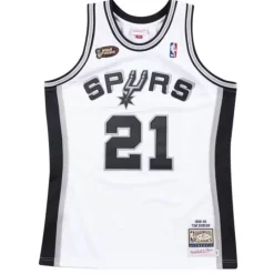 Mitchell & Ness Nba Authentic-Authentic Jersey San Antonio Spurs Home Finals 1998-99 Tim Duncan