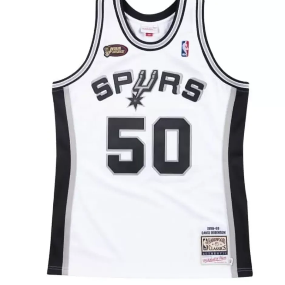 Mitchell & Ness Nba Authentic-Authentic Jersey San Antonio Spurs Home Finals 1998-99 David Robinson