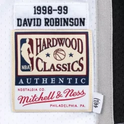 Mitchell & Ness Nba Authentic-Authentic Jersey San Antonio Spurs Home Finals 1998-99 David Robinson
