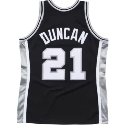Mitchell & Ness Nba Authentic-Authentic Jersey San Antonio Spurs 2001-02 Tim Duncan