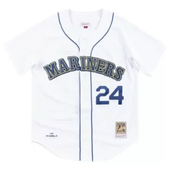 Mitchell & Ness Mlb Authentic-Authentic Jersey Seattle Mariners Home 1989 Ken Griffey Jr.