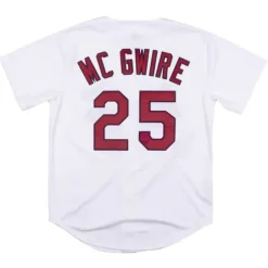 Mitchell & Ness Mlb Authentic-Authentic Jersey St. Louis Cardinals 1998 Mark Mcgwire