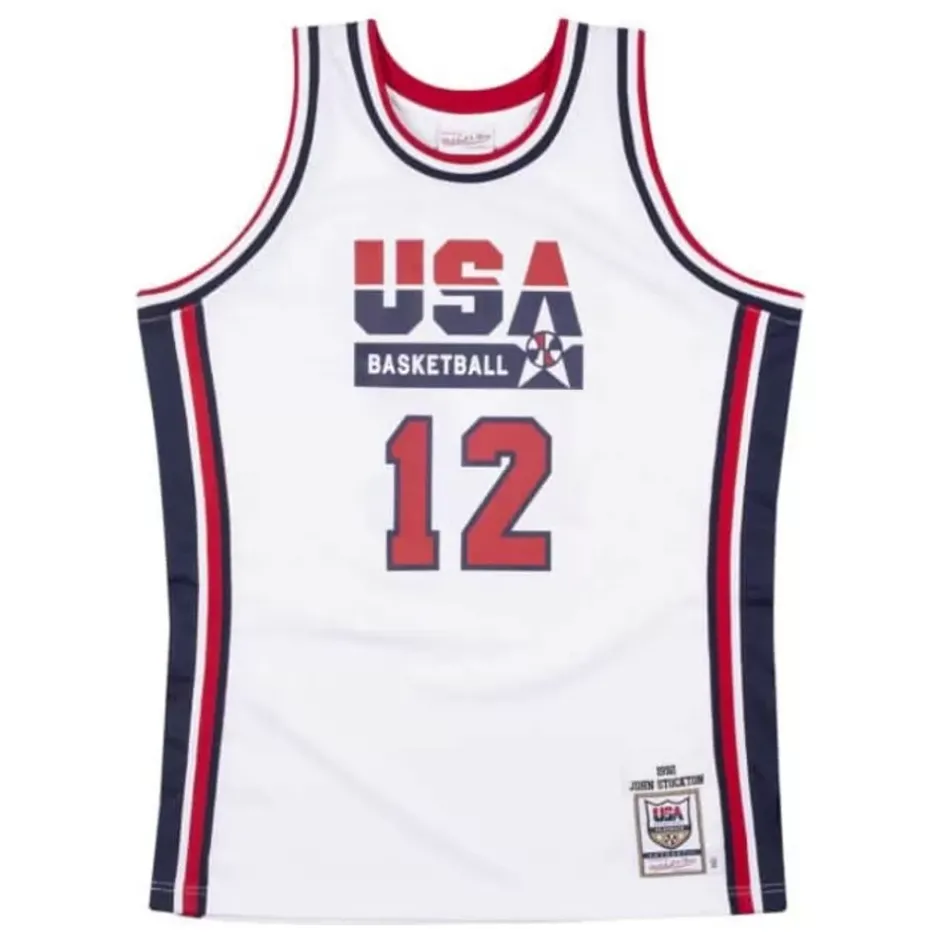 Mitchell & Ness Nba Authentic-Authentic Jersey Team Usa 1992 John Stockton