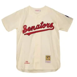 Mitchell & Ness Mlb Authentic-Authentic Jersey Washington Senators Home 1969 Ted Williams