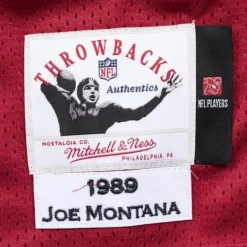 Mitchell & Ness Nfl Authentic-Authentic Joe Montana San Francisco 49Ers Jersey