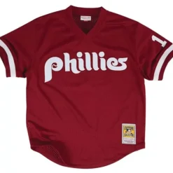 Mitchell & Ness Mlb Authentic-Authentic John Kruk Philadelphia Phillies 1991 Pullover Jersey