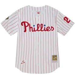 Mitchell & Ness Mlb Authentic-Authentic John Kruk Philadelphia Phillies Home World Series 1993 Jersey