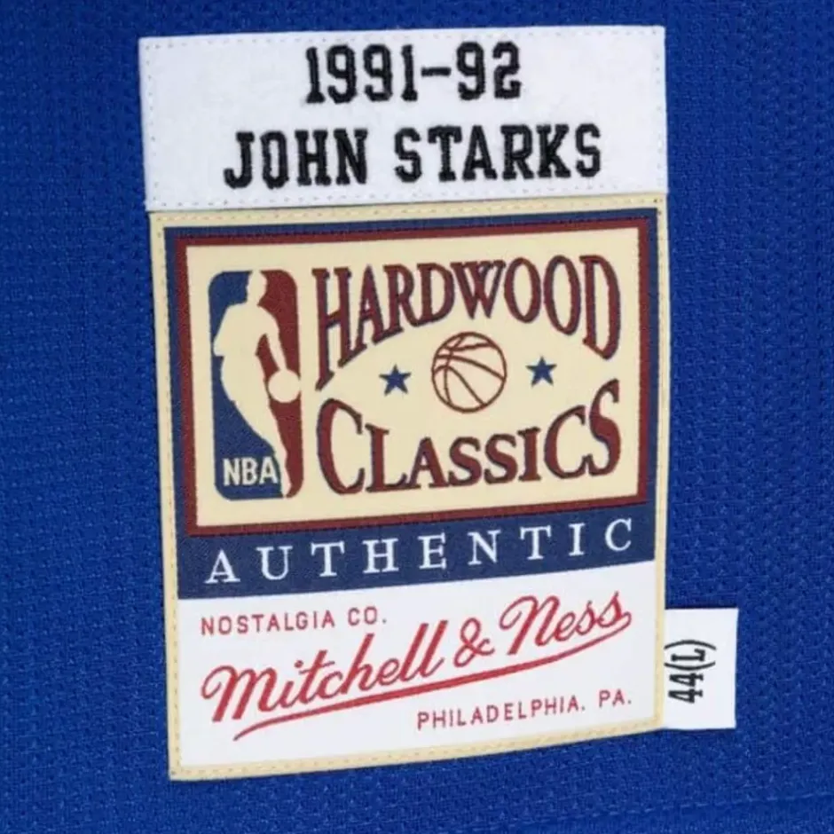 Mitchell & Ness Nba Authentic-Authentic John Starks New York Knicks 1991-92 Jersey