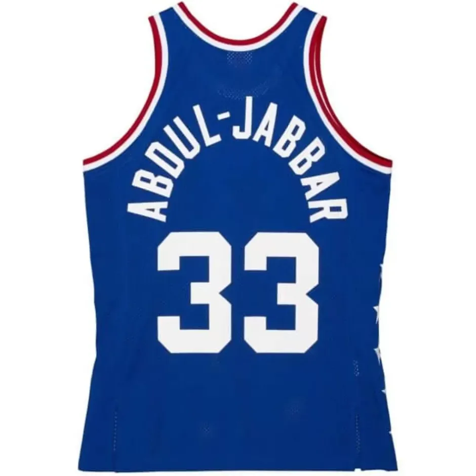 Mitchell & Ness Nba Authentic-Authentic Kareem Abdul-Jabbar All Star West 1985-86 Jersey