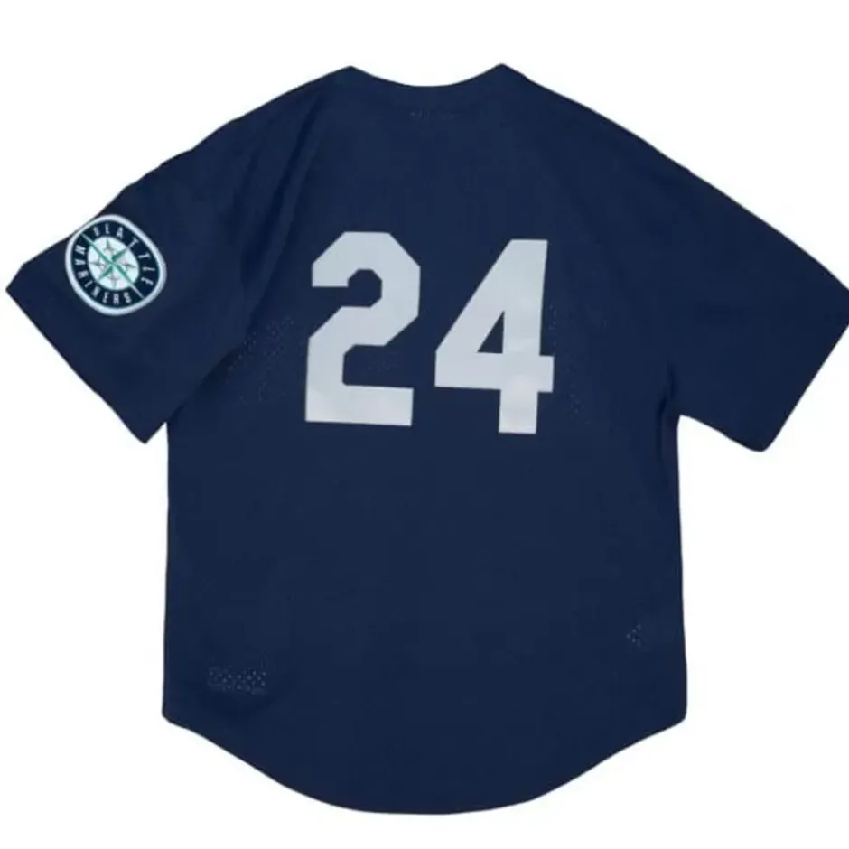 Mitchell & Ness Mlb Authentic-Authentic Ken Griffey Jr Seattle Mariners 1995 Pullover Jersey
