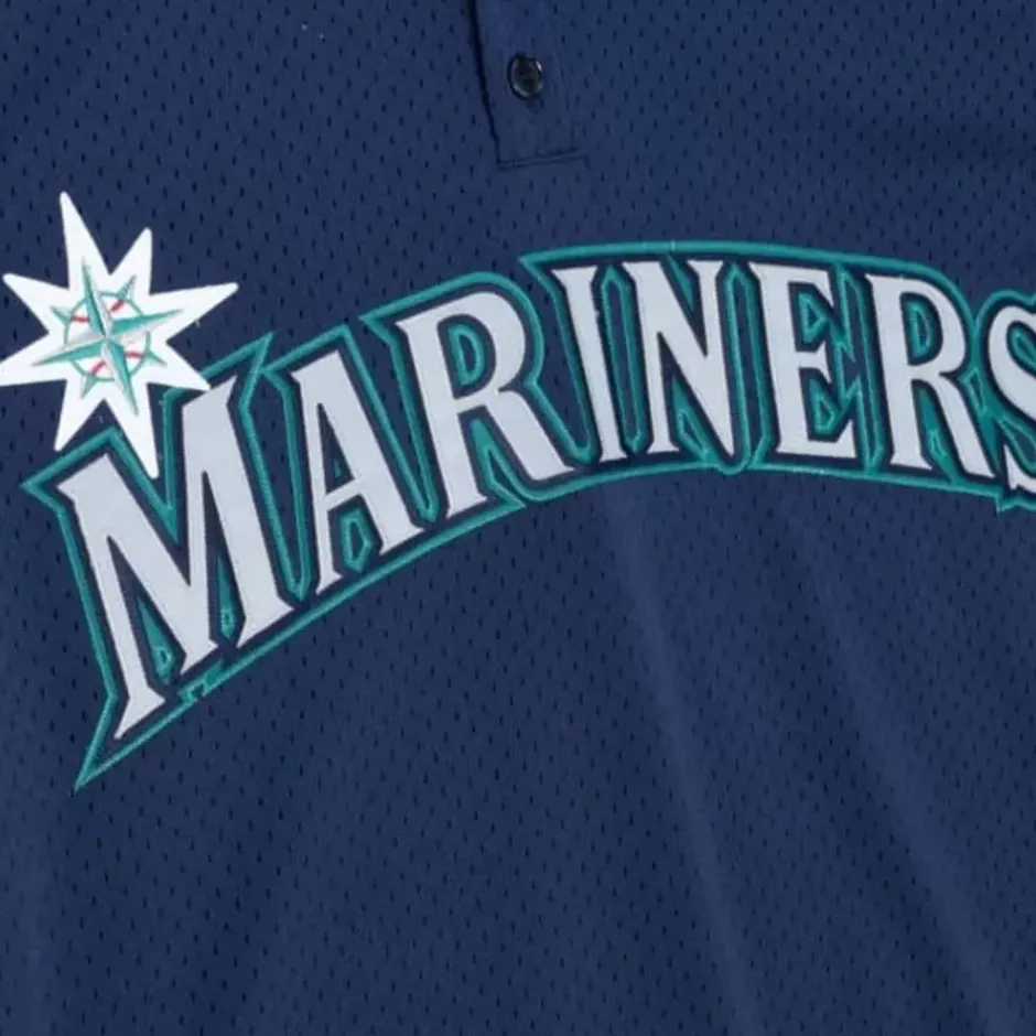 Mitchell & Ness Mlb Authentic-Authentic Ken Griffey Jr Seattle Mariners 1995 Pullover Jersey