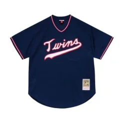 Mitchell & Ness Mlb Authentic-Authentic Kirby Puckett Minnesota Twins 1985 Pullover Jersey