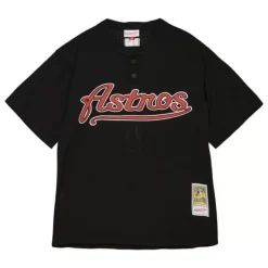 Mitchell & Ness Mlb Authentic-Authentic Lance Berkman Houston Astros 2002 Bp Jersey