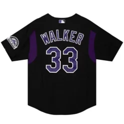 Mitchell & Ness Mlb Authentic-Authentic Larry Walker Colorado Rockies 2003 Bp Jersey