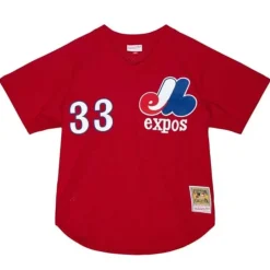 Mitchell & Ness Mlb Authentic-Authentic Larry Walker Montreal Expos 1989 Pullover Jersey