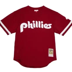 Mitchell & Ness Mlb Authentic-Authentic Lenny Dykstra Philadelphia Phillies 1991 Pullover Jersey