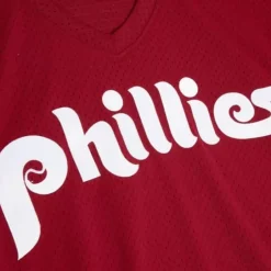 Mitchell & Ness Mlb Authentic-Authentic Lenny Dykstra Philadelphia Phillies 1991 Pullover Jersey