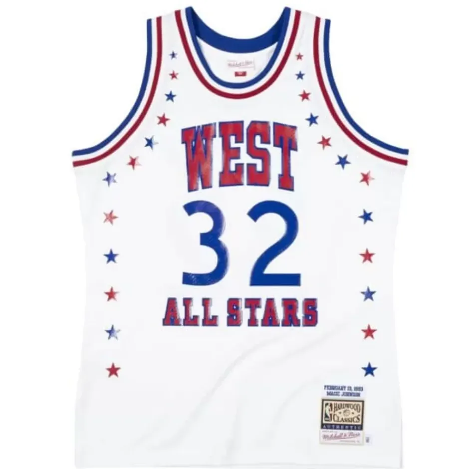 Mitchell & Ness Nba Authentic-Authentic Magic Johnson All Star West 1983-84 Jersey