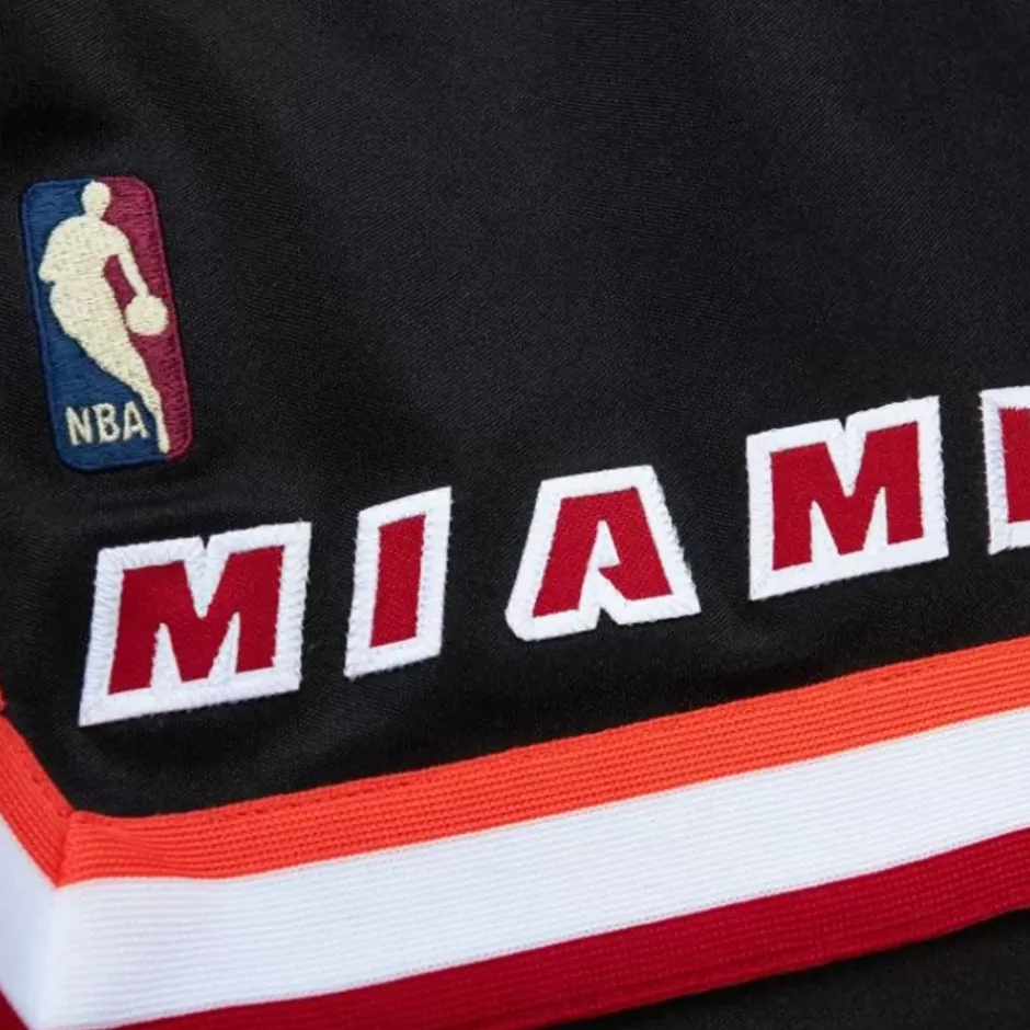 Mitchell & Ness Nba Authentic-Authentic Miami Heat Dark Hwc 2013-14 Shorts