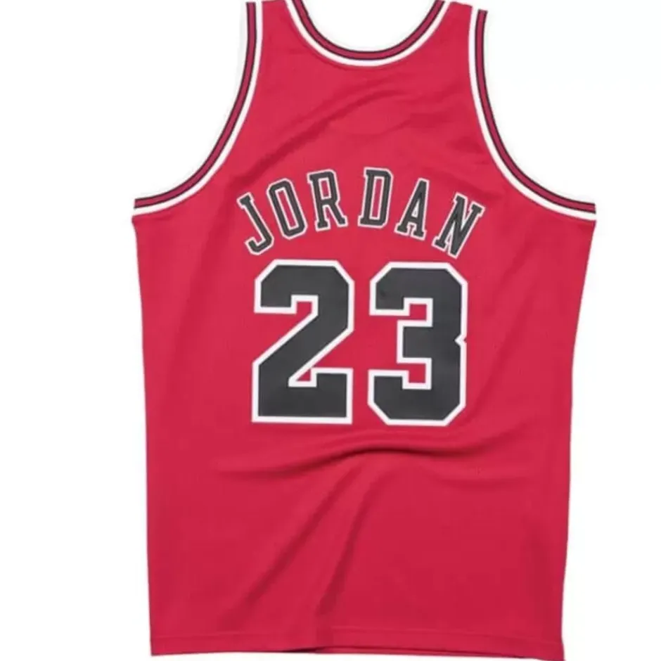 Mitchell & Ness Nba Authentic-Authentic Michael Jordan Chicago Bulls Road Finals 1997-98 Jersey