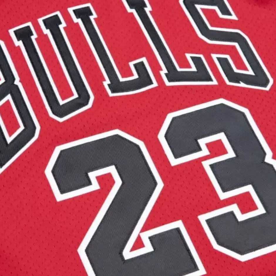 Mitchell & Ness Nba Authentic-Authentic Michael Jordan Chicago Bulls Road Finals 1997-98 Jersey
